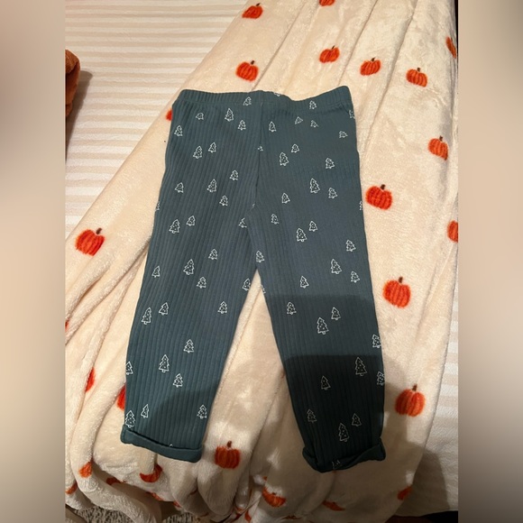 NEW W/O TAG | Little Planet by Carter’s Green Tree Pants - Picture 2 of 3